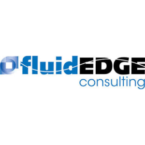 A logo of fluid edge consulting